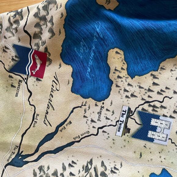 BlackMilk Game of Thrones Women's Leggings Map of Westeros Size Medium EUC - Picture 7 of 12